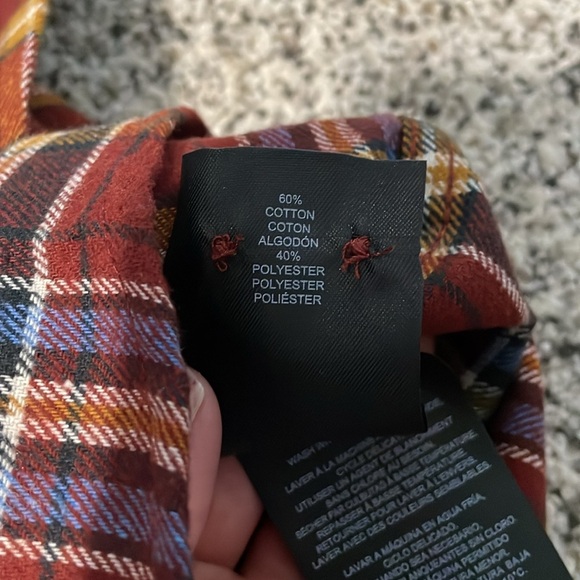 Hurley Red and Yellow Casual Button Down Shirt - Picture 7 of 8